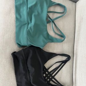2 x Lululemon Bras - Size 10